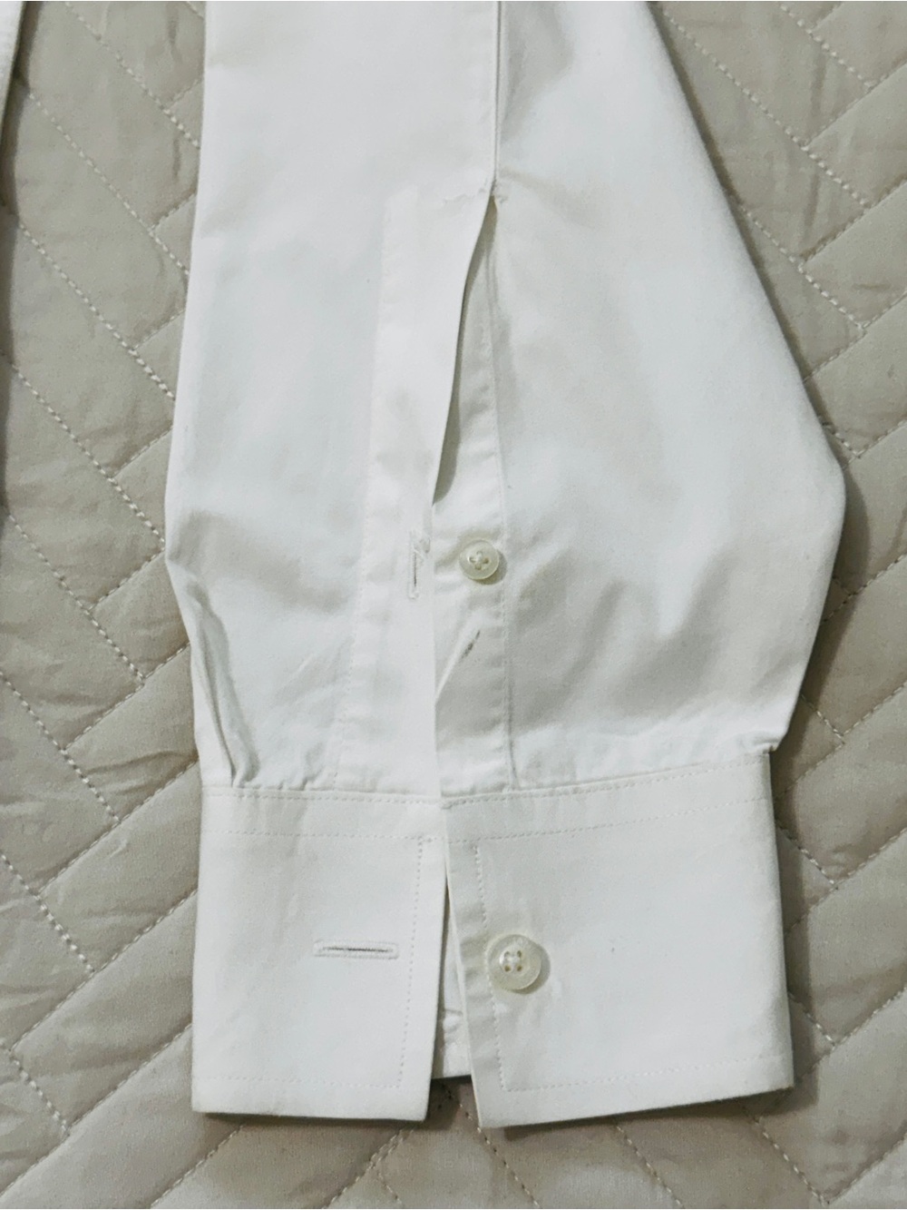 Armani Exchange A/X Men’s White Button Down Dress Shirt Regular Fit Size L - Picture 14 of 15